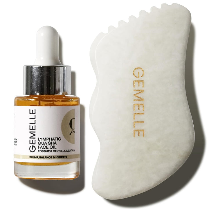 Lymphatic Gua Sha Face Oil - 15ml Starter Set