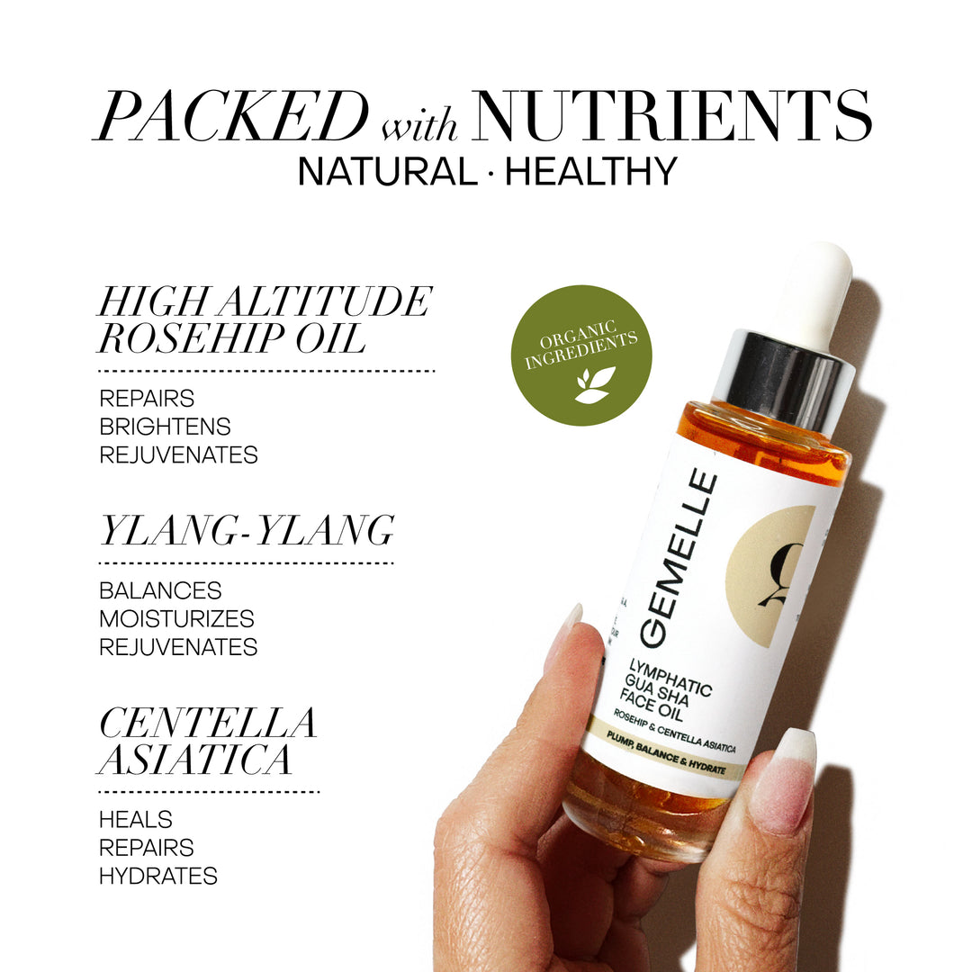 Lymphatic Gua Sha Face Oil - 30ml