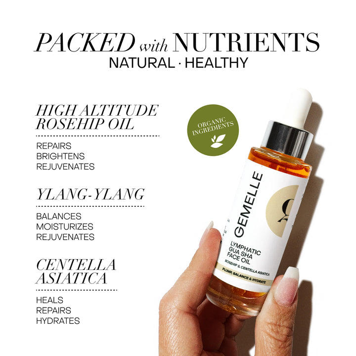 Lymphatic Gua Sha Face Oil - 30ml