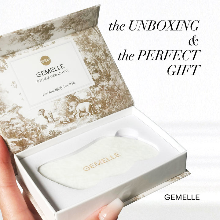 White Jade Gua Sha Tool - Face & Body