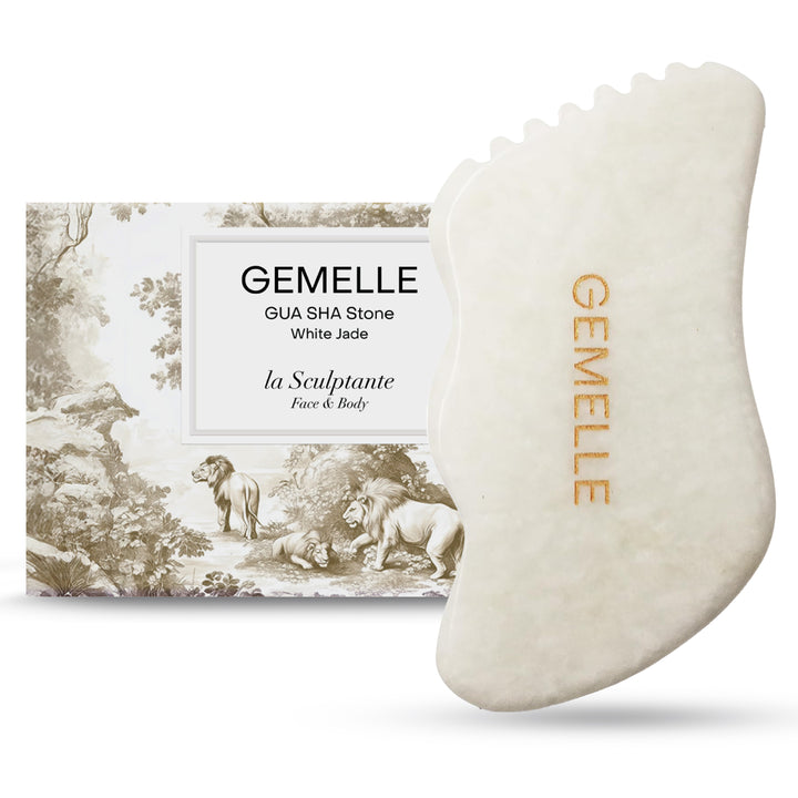 White Jade Gua Sha Tool - Face & Body