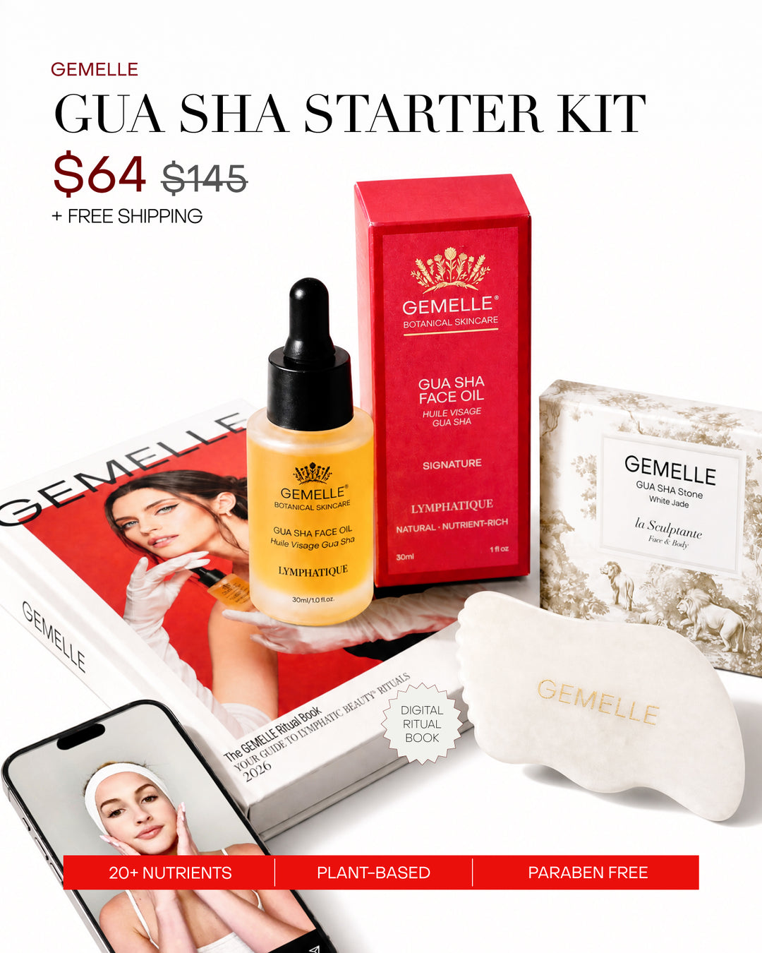 GEMELLE Signature Gua Sha Face Oil
