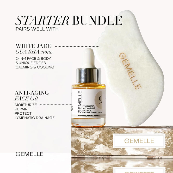 Lymphatic Anti-Aging Face Oil - 15ml Starter Set