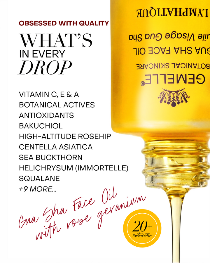 GEMELLE Signature Gua Sha Face Oil