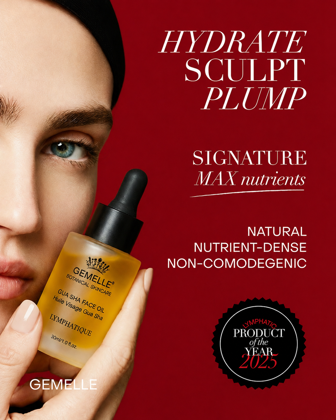 GEMELLE Signature Gua Sha Face Oil